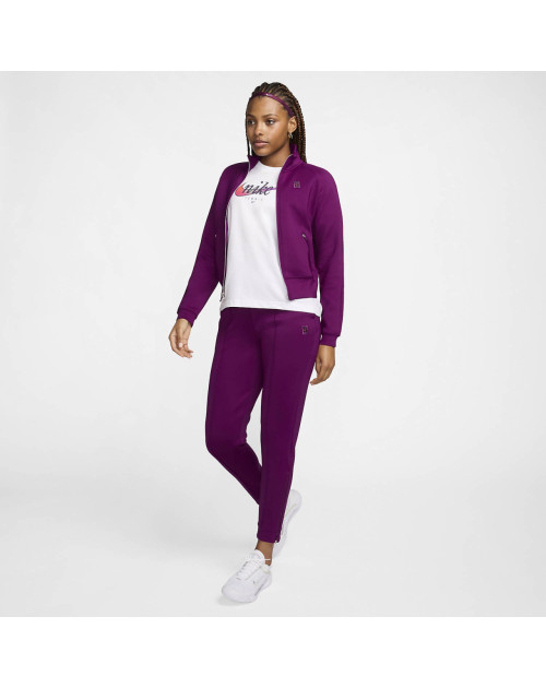 Теннисная толстовка Nike W NKCT DF HERITAGE JKT FZ