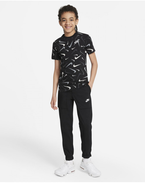 Тенісна футболка NIKE B NSW TEE SWOOSH AOP
