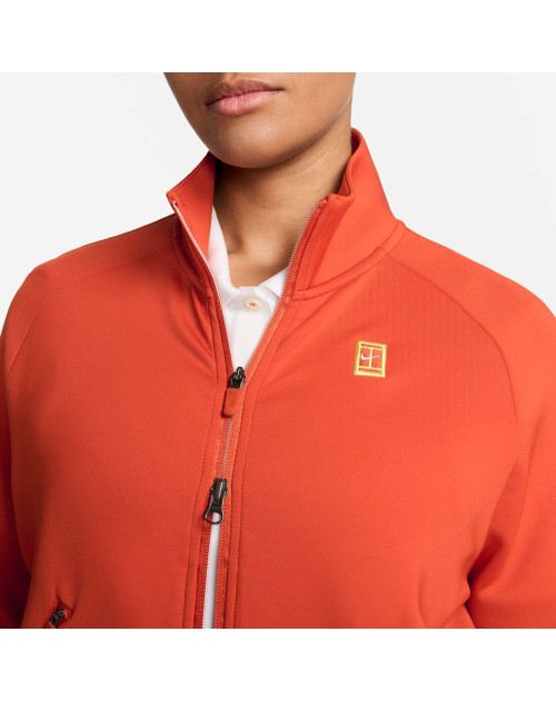 Теннисная толстовка Nike W NKCT DF HERITAGE JKT FZ