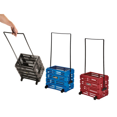 Кошик для м'ячів Unique BallPort deluxe-long handles with wheel Кошик для м'ячів Unique BallPort deluxe-long handles with wheel