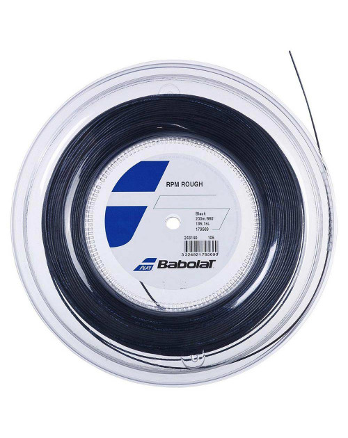 Теннисные струны Babolat Rpm Rough bk (бобина 200м)