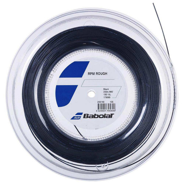 Тенісні струни Babolat Rpm Rough bk (бобіна 200м) Тенісні струни Babolat Rpm Rough bk (бобіна 200м)