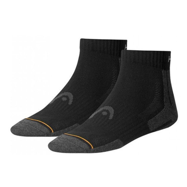 Носки теннисные HEAD 2P Unisex Quarter Sport Socks 200 BK Носки теннисные HEAD 2P Unisex Quarter Sport Socks 200 BK