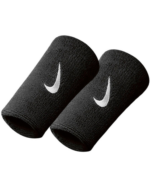 Напульсник NIKE SWOOSH DOUBLE WRISTBANDS BLACK/WHITE