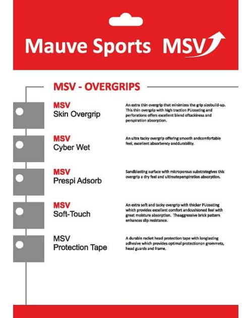 Намотки MSV Overgrip Cyber Wet ass 60шт