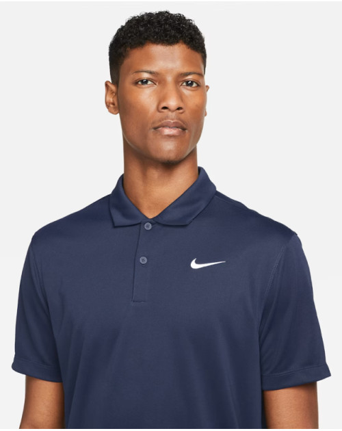 Теннисное поло M NIKE DF POLO SOLID bl