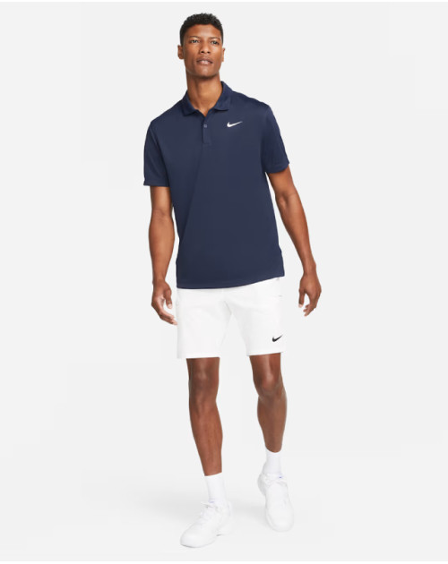 Теннисное поло M NIKE DF POLO SOLID bl