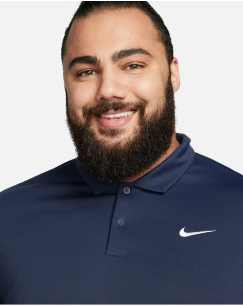 Теннисное поло M NIKE DF POLO SOLID bl