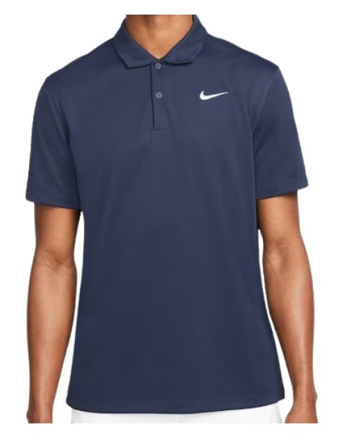 Теннисное поло M NIKE DF POLO SOLID bl