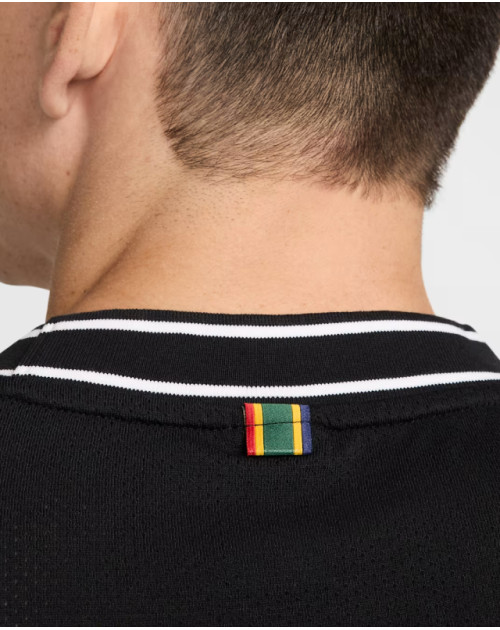 Теннисное поло M NIKE HERITAGE SS TOP BK