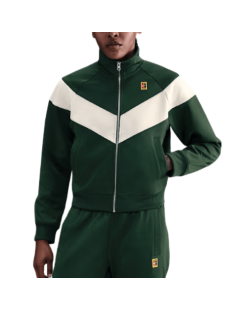 Тенісна толстовка W NKCT WR POLY KNIT JKT HRTGE 323