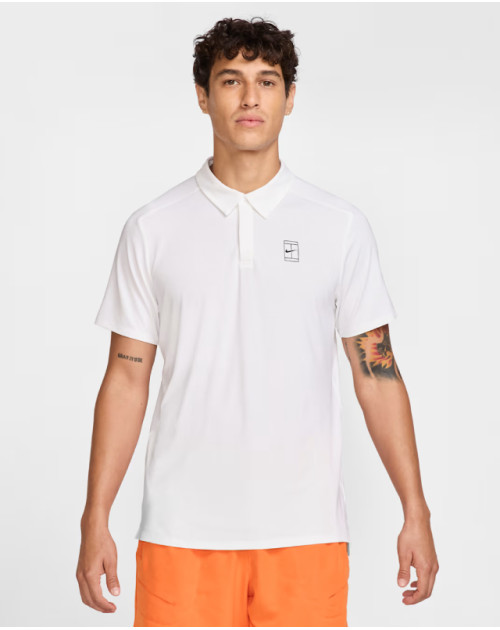 Тенісне поло M NIKE DF ADVTG POLO wh