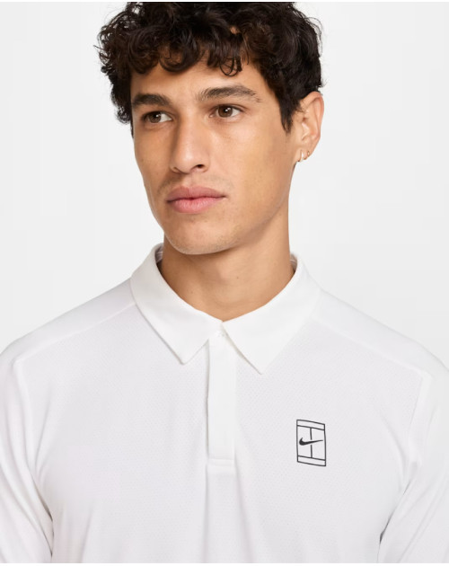 Тенісне поло M NIKE DF ADVTG POLO wh