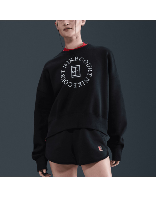 Теннисная толстовка NIKE W PHNX OOS CREW HRTGE II