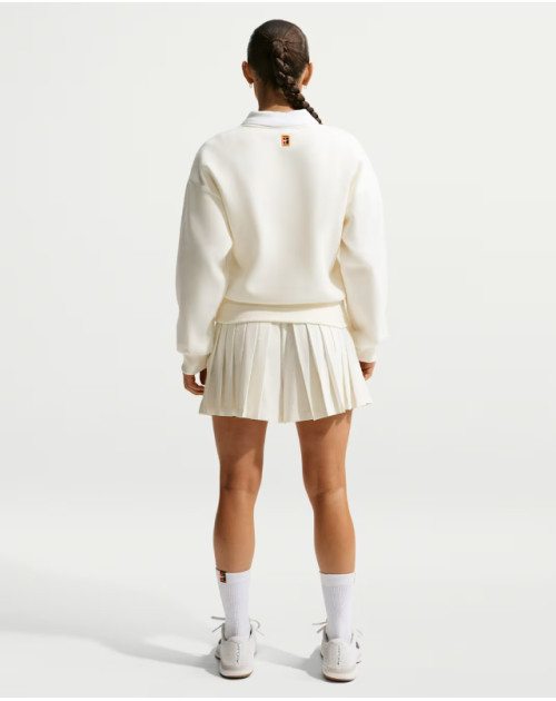 Теннисная толстовка W NIKE CRT CLTN FLC CREW 133