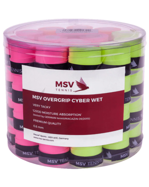 MSV намотка Overgrip Cyber Wet*60 neon 1 шт