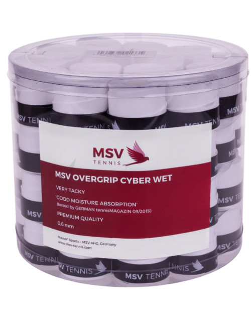MSV намотка Overgrip Cyber Wet*60 white 1 шт