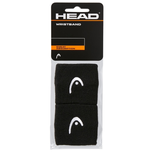 Напульсники HEAD Wristband 2.5" black