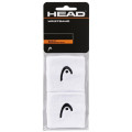 Напульсники HEAD Wristband 2.5" white