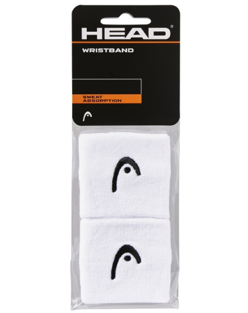 Напульсники HEAD Wristband 2.5" white