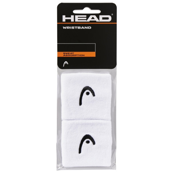Напульсники HEAD Wristband 2.5" white