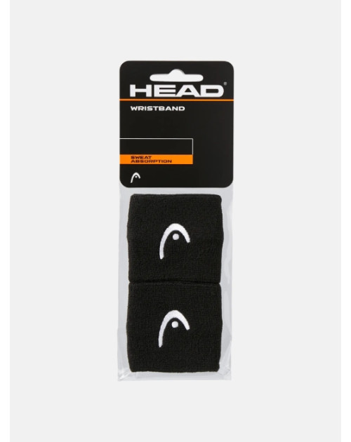 Напульсники HEAD Wristband 2.5" black