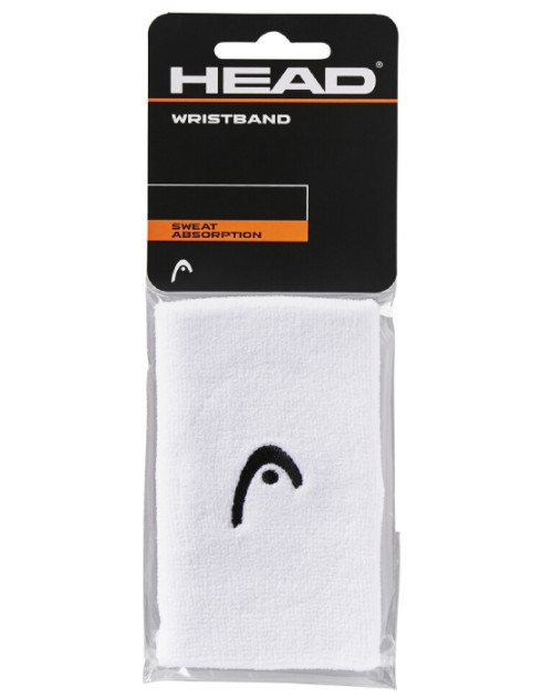 Напульсники HEAD Wristband 5" white