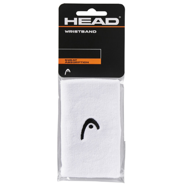 Напульсники HEAD Wristband 5" white