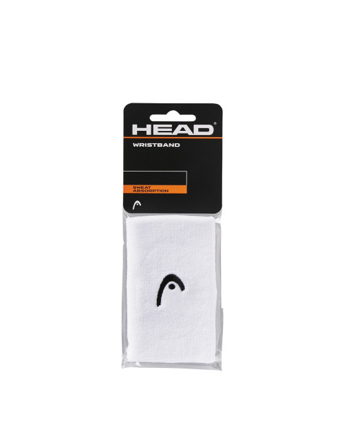 Напульсники HEAD Wristband 5" white