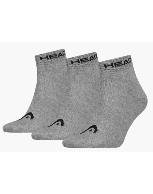 Носки Head ELEMENTS ALL SPORTS QUARTER 3P серый