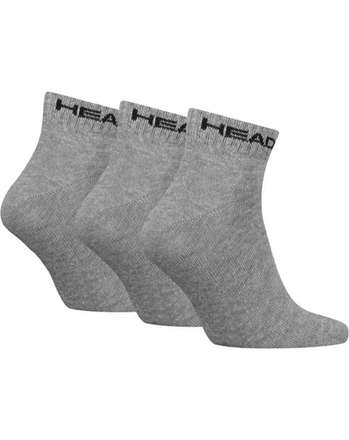 Носки Head ELEMENTS ALL SPORTS QUARTER 3P серый