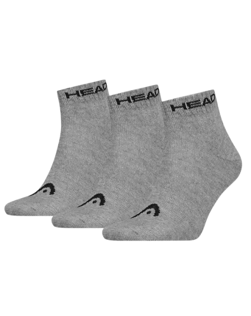 Носки Head ELEMENTS ALL SPORTS QUARTER 3P серый