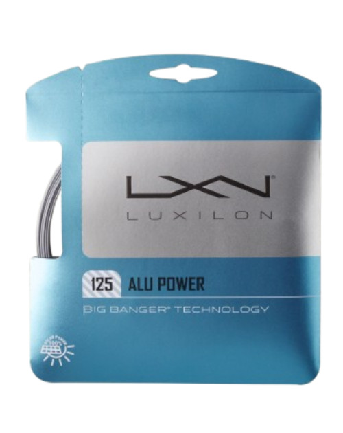 Теннисная струна Luxilon BB ALU POWER 125 STRING SILVER