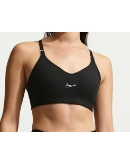 Топ W NK DF INDY BRA GLS bk