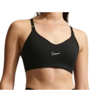 Топ W NK DF INDY BRA GLS bk