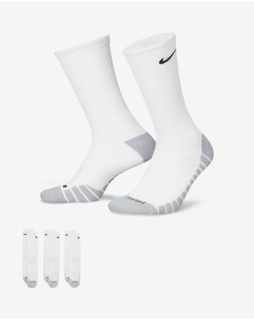 Носки Nike U NK EVERYDAY MAX CUSH CREW 3PR белый Уни 