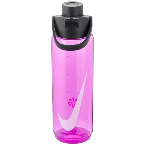 Пляшка Nike TR RENEW RECHARGE CHUG BOTTLE 24 OZ рожевий, чорний Уні 709 мл Пляшка Nike TR RENEW RECHARGE CHUG BOTTLE 24 OZ рожевий, чорний Уні 709 мл