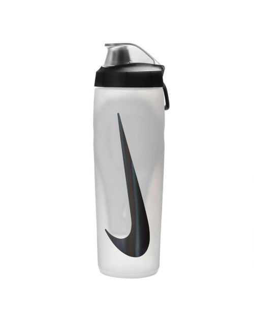 Бутылка Nike REFUEL BOTTLE LOCKING LID 24 OZ белый, черный Уни 709 мл