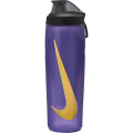 Бутылка Nike REFUEL BOTTLE LOCKING LID 24 OZ фиолетовый, желтый, черный Уни 709 мл