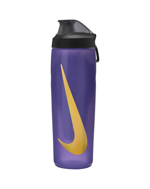 Бутылка Nike REFUEL BOTTLE LOCKING LID 24 OZ фиолетовый, желтый, черный Уни 709 мл