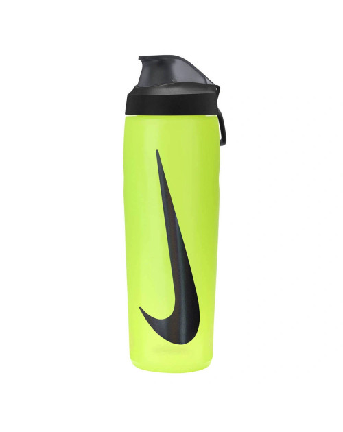 Пляшка Nike REFUEL BOTTLE LOCKING LID 24 OZ лимонний, чорний Уні 709 мл