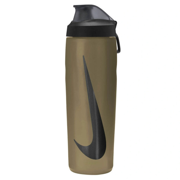 Пляшка Nike REFUEL BOTTLE LOCKING LID 24 OZ золотий, чорний Уні 709 мл Пляшка Nike REFUEL BOTTLE LOCKING LID 24 OZ золотий, чорний Уні 709 мл