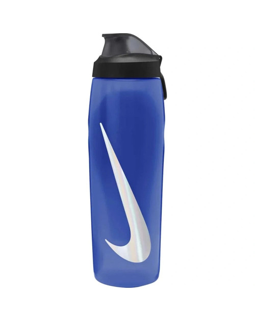 Бутылка Nike REFUEL BOTTLE LOCKING LID 32 OZ синий, белый, черный Уни 946 мл