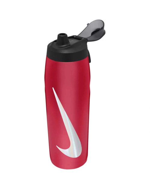 Бутылка Nike REFUEL BOTTLE LOCKING LID 32 OZ красный, белый, черный Уни 946 мл