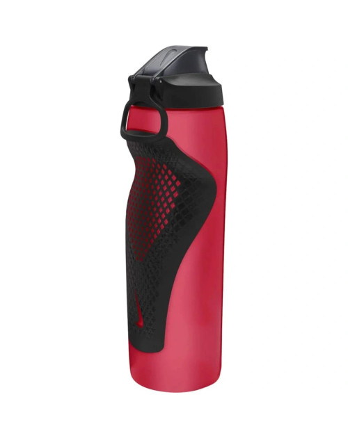 Бутылка Nike REFUEL BOTTLE LOCKING LID 32 OZ красный, белый, черный Уни 946 мл
