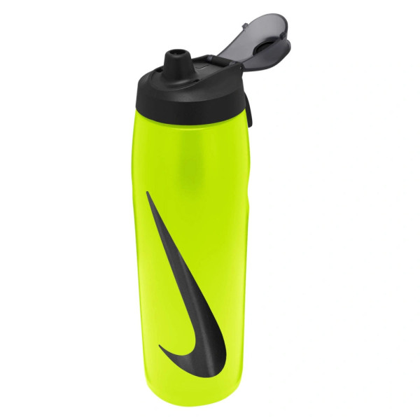 Пляшка Nike REFUEL BOTTLE LOCKING LID 32 OZ лимонний, чорний Уні 946 мл Пляшка Nike REFUEL BOTTLE LOCKING LID 32 OZ лимонний, чорний Уні 946 мл