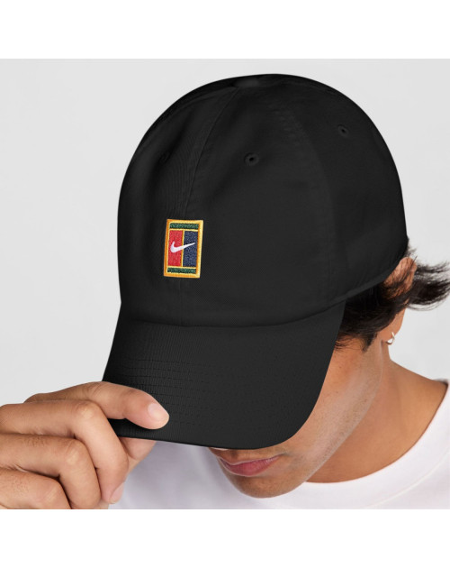 Теннисная кепка NIKE CLUB CAP CB COURT bk