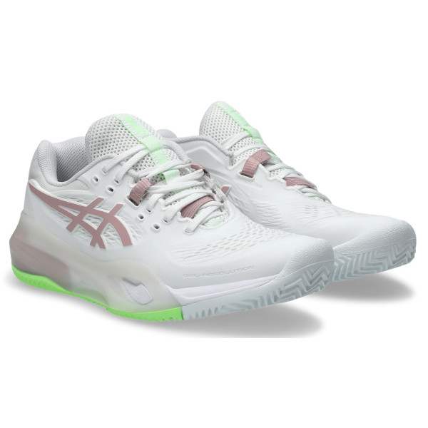 Теннисные кроссовки Asics W GEL-RESOLUTION X CLAY wh/m