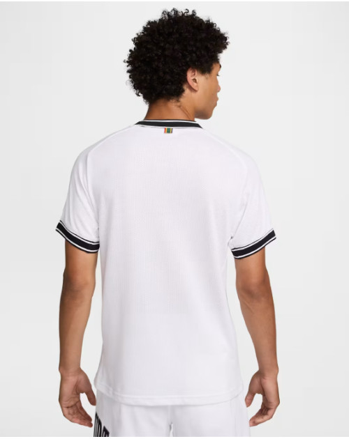 Теннисная футболка NIKE M HERITAGE SS TOP WH
