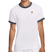 Теннисная футболка NIKE M HERITAGE SS TOP WH